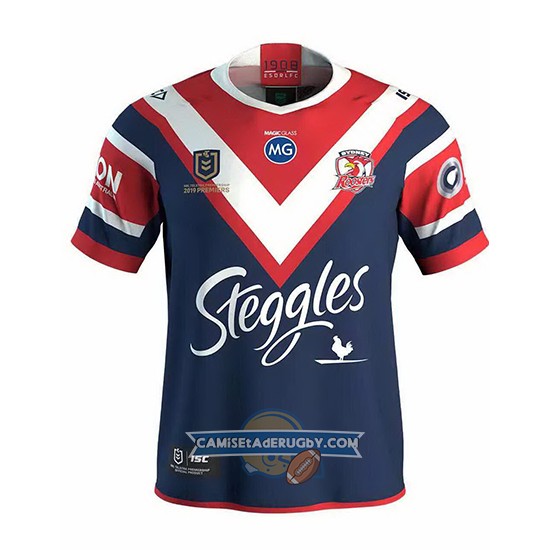 Camiseta Sydney Roosters Rugby 2019 Campeona
